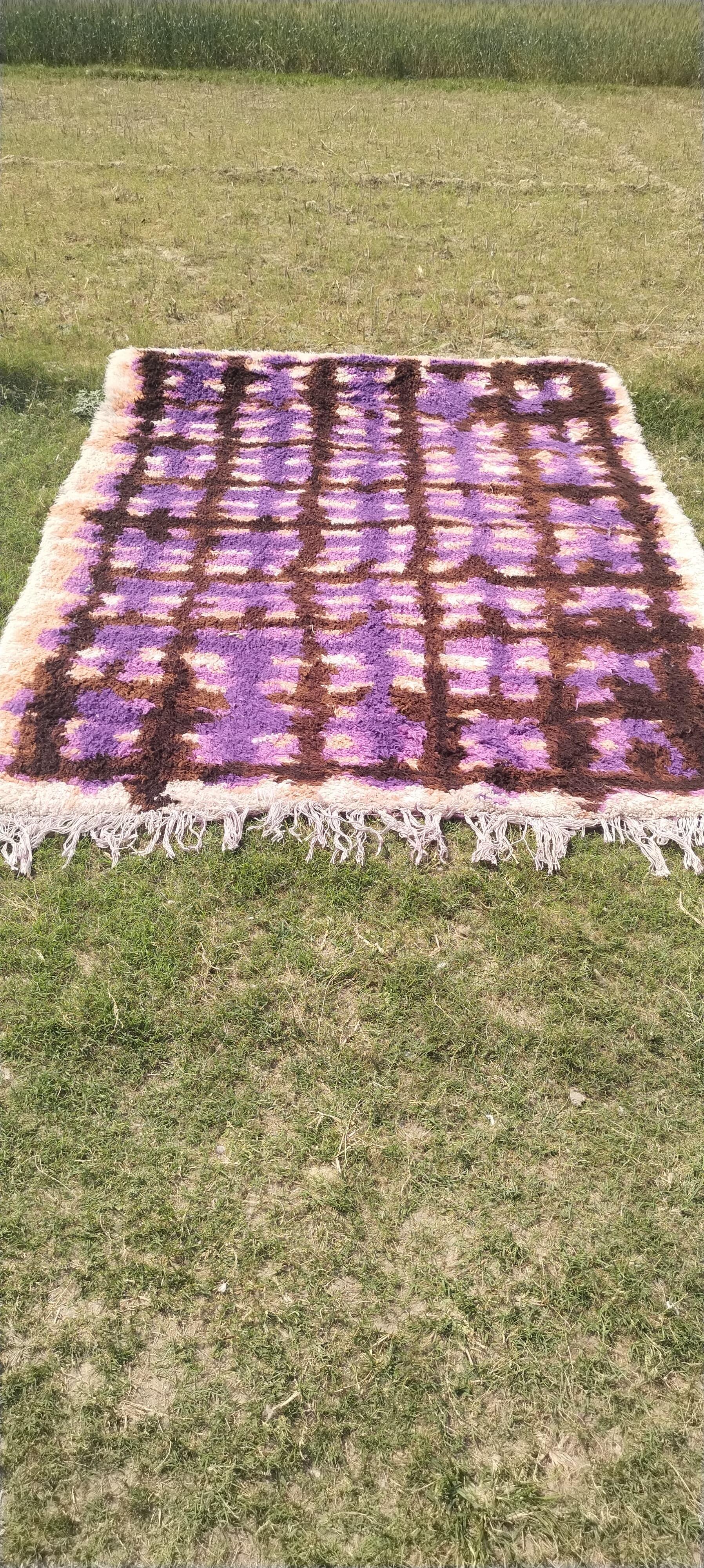 cc-tapis GRANDMA PATTERN 1 handmade rug by Rop van Mierlo For Sale 4