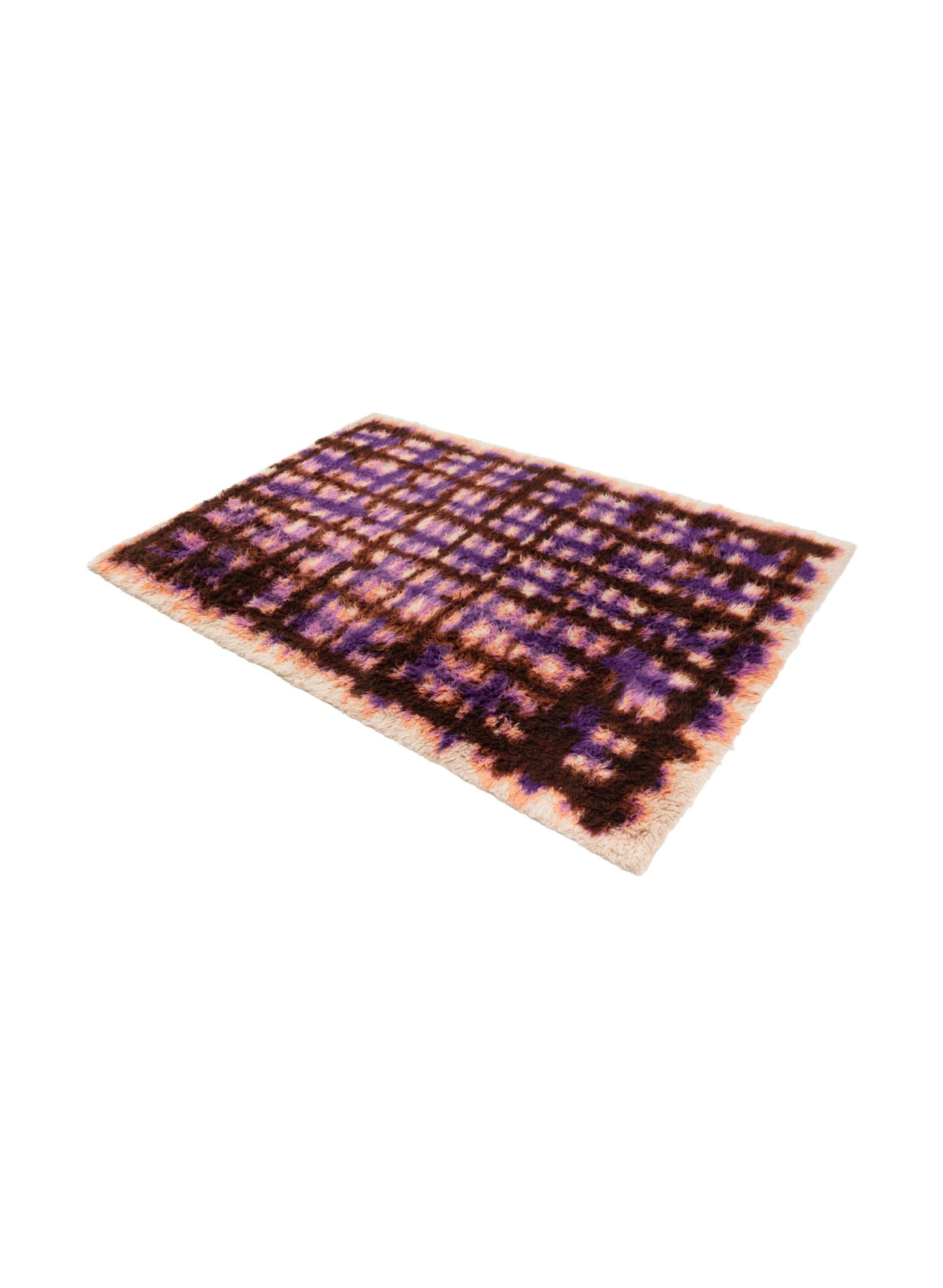 Hand-Knotted cc-tapis GRANDMA PATTERN 1 handmade rug by Rop van Mierlo For Sale