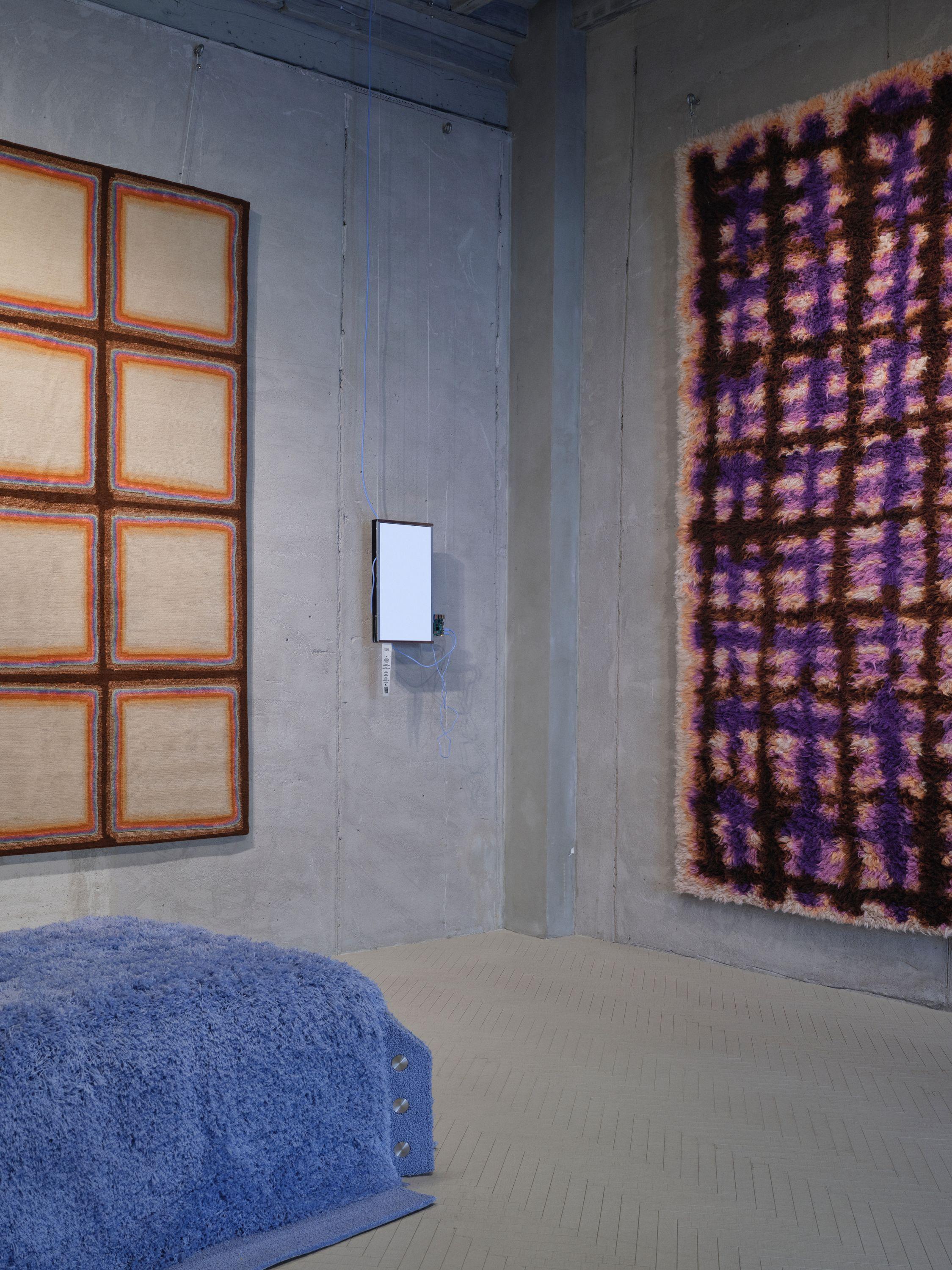 cc-tapis GRANDMA PATTERN 1 handmade rug by Rop van Mierlo In New Condition For Sale In Brooklyn, NY