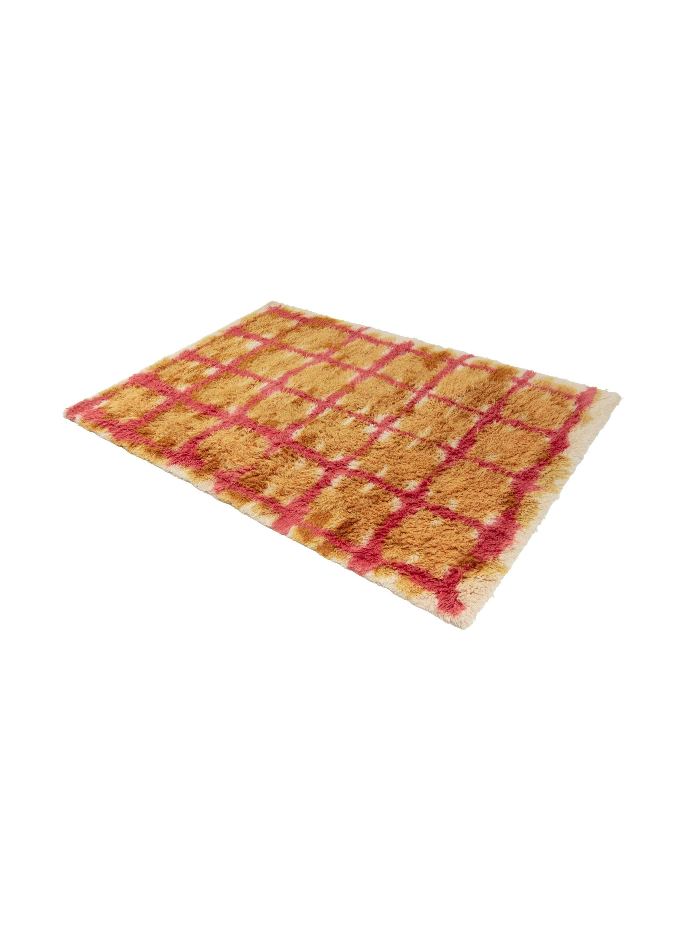 Hand-Knotted cc-tapis GRANDMA PATTERN 3 handmade rug by Rop van Mierlo For Sale