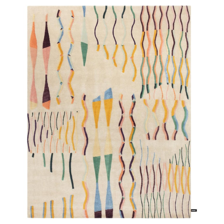 Tomatillo Rugs cc-tapis Guadalupe Collection Otomi' Rug by Bethan Laura Wood For Sale ...
