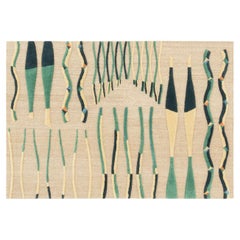 cc-tapis Guadalupe Collection Tomatillo Wallhanging Rug by Bethan Laura Wood