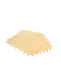 cc-tapis Handmade Zig Zag Cream Rug by Objects of Common Interest in STOCK