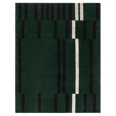 cc-tapis Bonjour Sonia ! Rhapsody 1 en vert foncé par Studiopepe