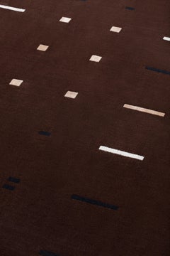 cc-tapis Hello Sonia, Rhapsody 2 in Dark Red by Studiopepe