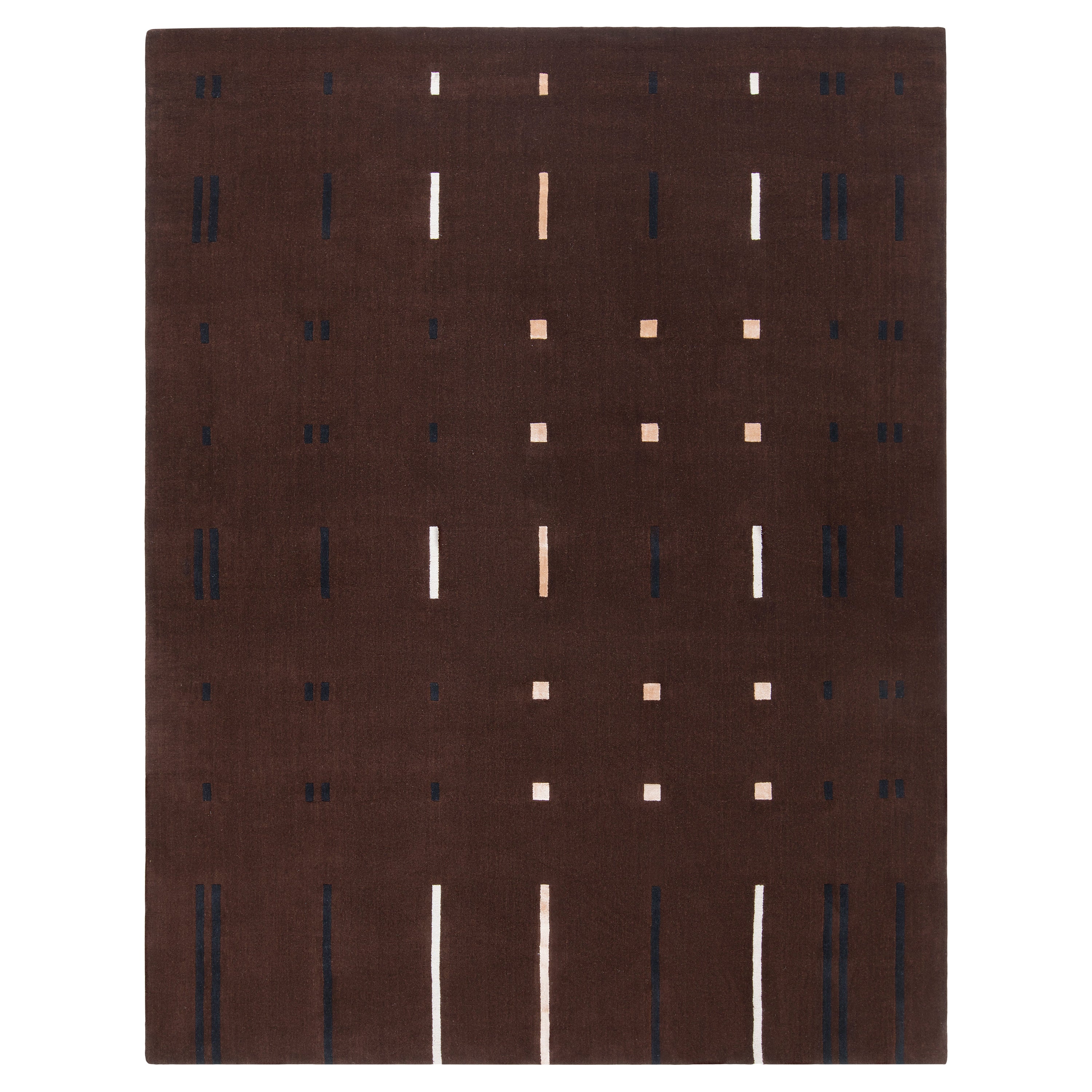 cc-tapis Ciao Sonia, Rapsodia 2 in rosso scuro di Studiopepe