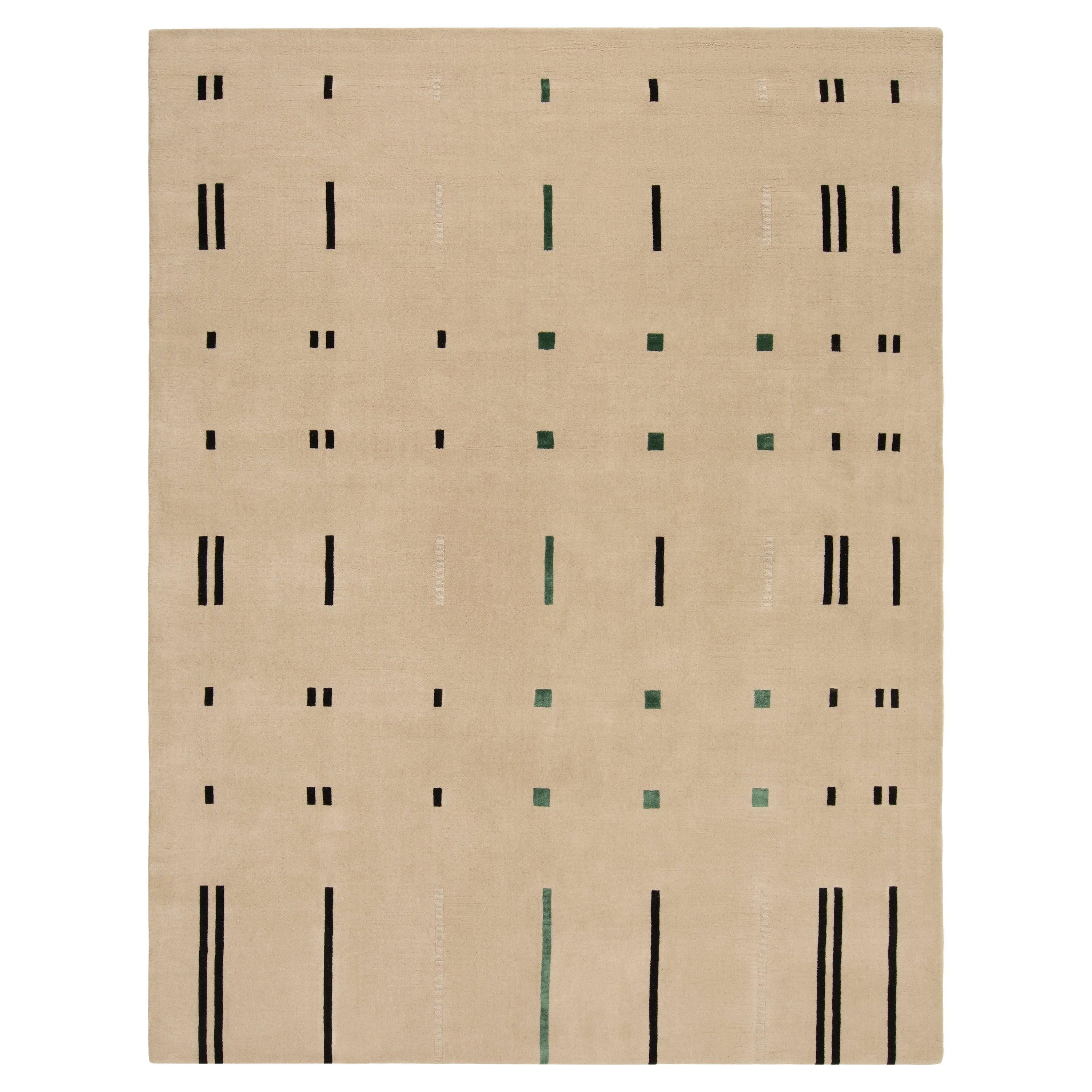 cc-tapis Bonjour Sonia ! Rhapsody 2 en vert clair par Studiopepe en vente