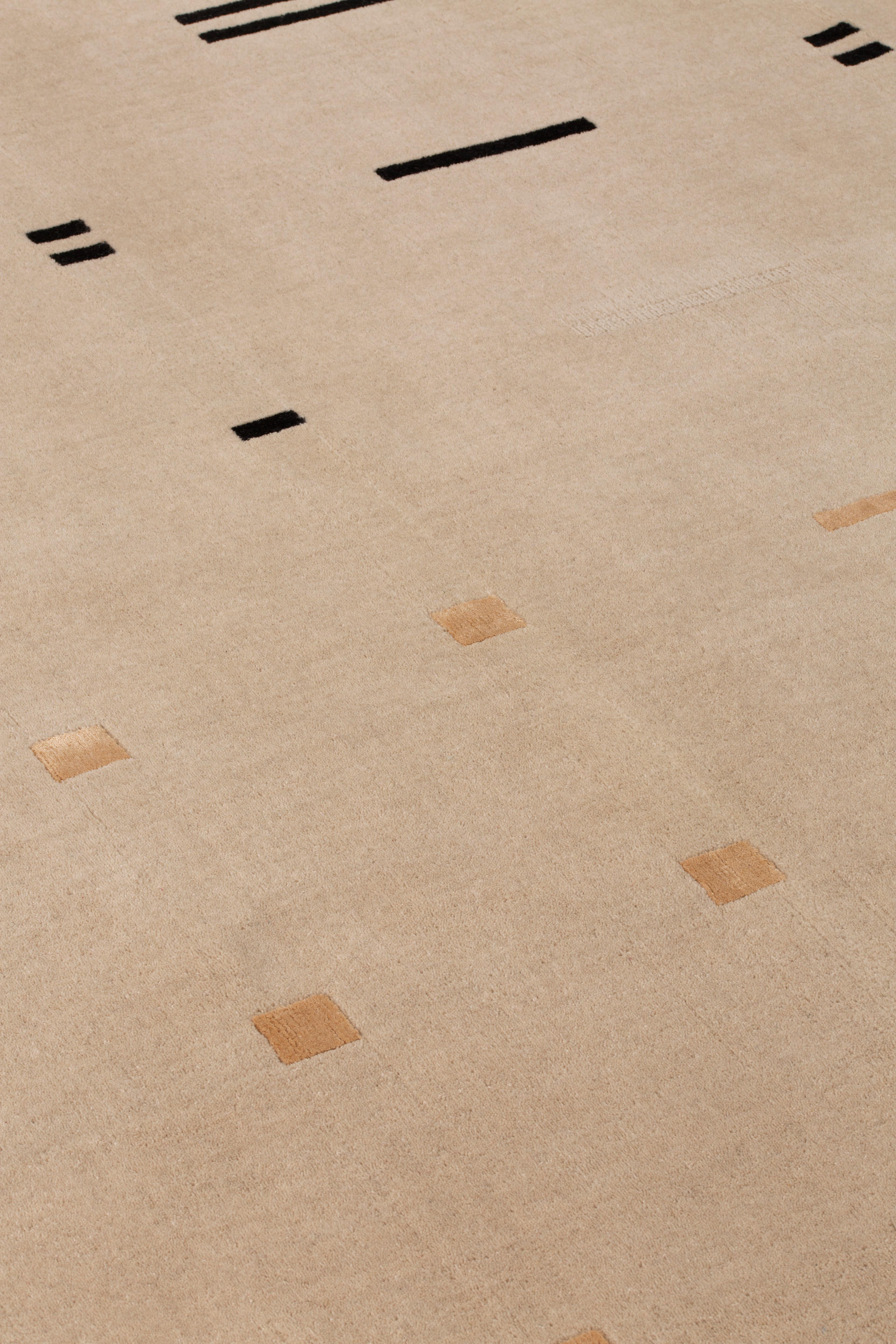 Modern cc-tapis Hello Sonia! Rhapsody 2 in Light Red by Studiopepe For Sale