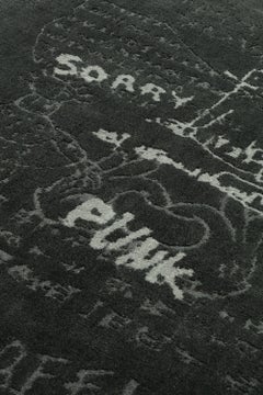 cc-tapis HYPERCODE Square handmade rug by Roberto Sironi