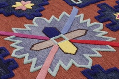 cc-tapis  Tapis Kazak Space Shifter d'Invader