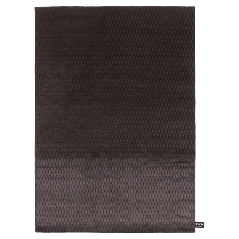 CC-Tapis Inventory Cage Rug in Charcoal by Faye Toogood For Sale