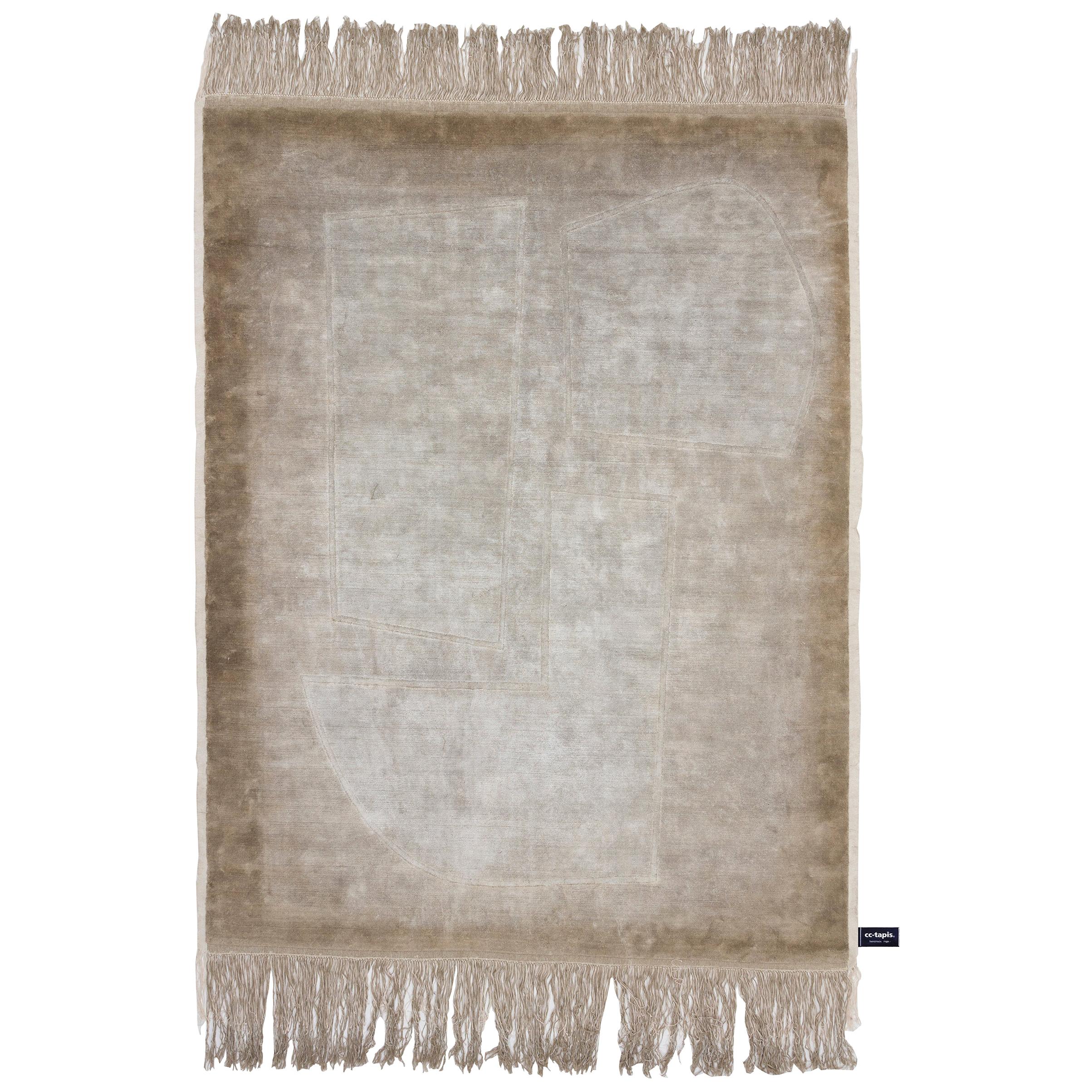 cc-tapis Inventory Patch Rug Raw by Faye Toogood