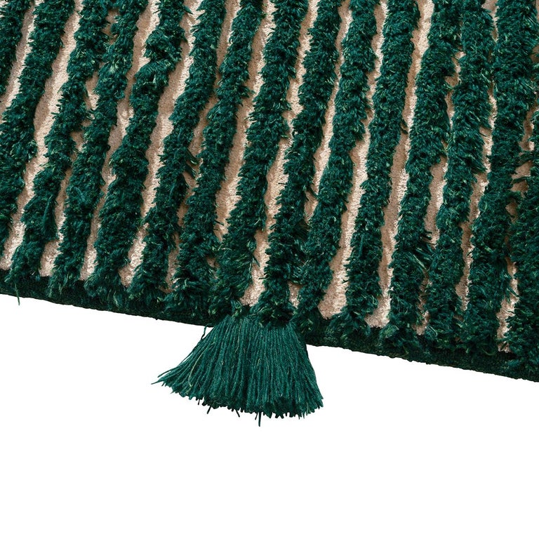 Wool cc-tapis Kamau Inky Rug by Matt Lorrain for SP01 For Sale