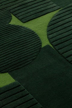 cc-tapis Le Tapis Nomade Full Forrest Rug by Atelier De La Troupe