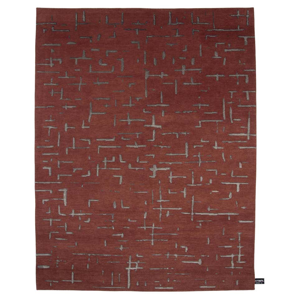 cc-tapis Le Tapis Nomade Brown Rug by Atelier De La Troupe For Sale at ...
