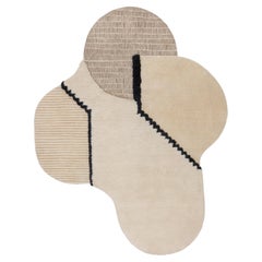 cc-tapis Lunar Addiction Rectangle Undyed Rug by Studiopepe
