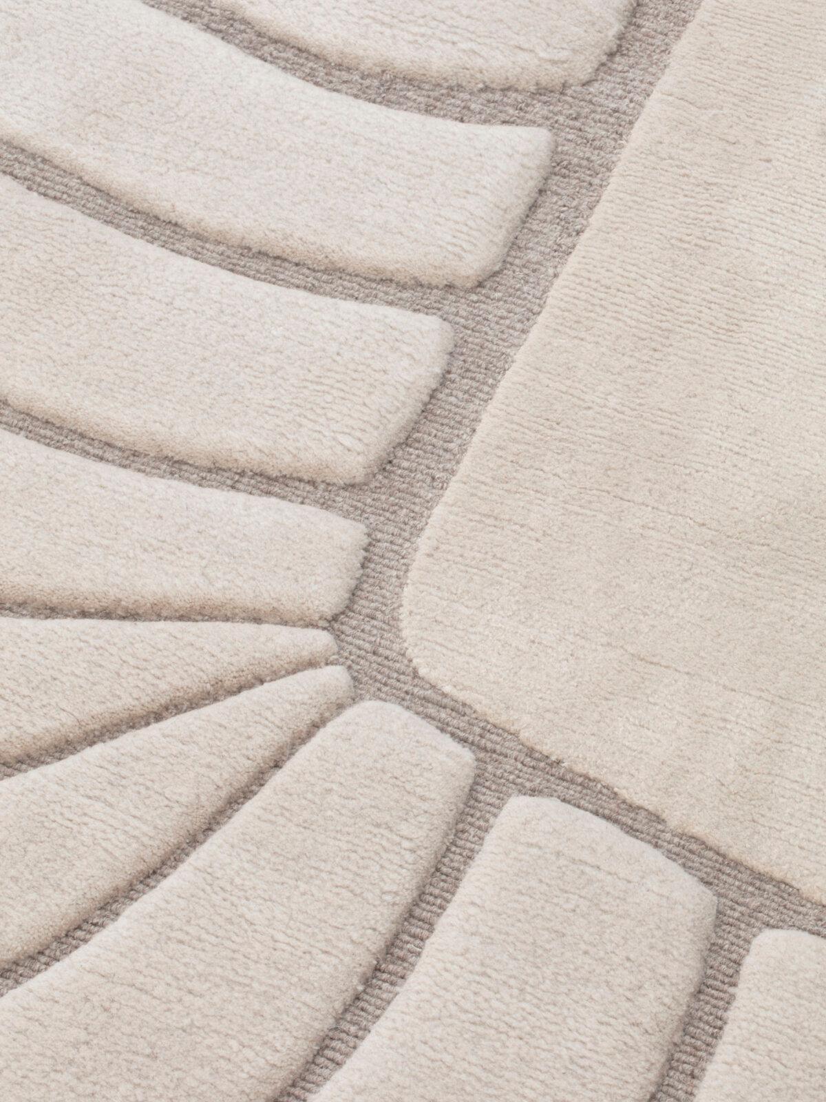 cc-tapis M'AMA NON M'AMA Large tappeto fatto a mano in Frost / Blue di Patricia Urquiola in vendita 7