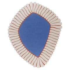 cc-tapis M'AMA NON M'AMA Large tappeto fatto a mano in Frost / Blue di Patricia Urquiola