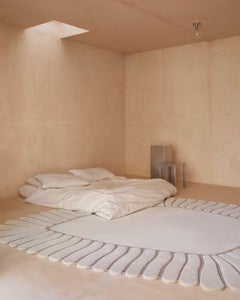 cc-tapis M’AMA NON M’AMA Large handmade rug in Undyed by Patricia Urquiola