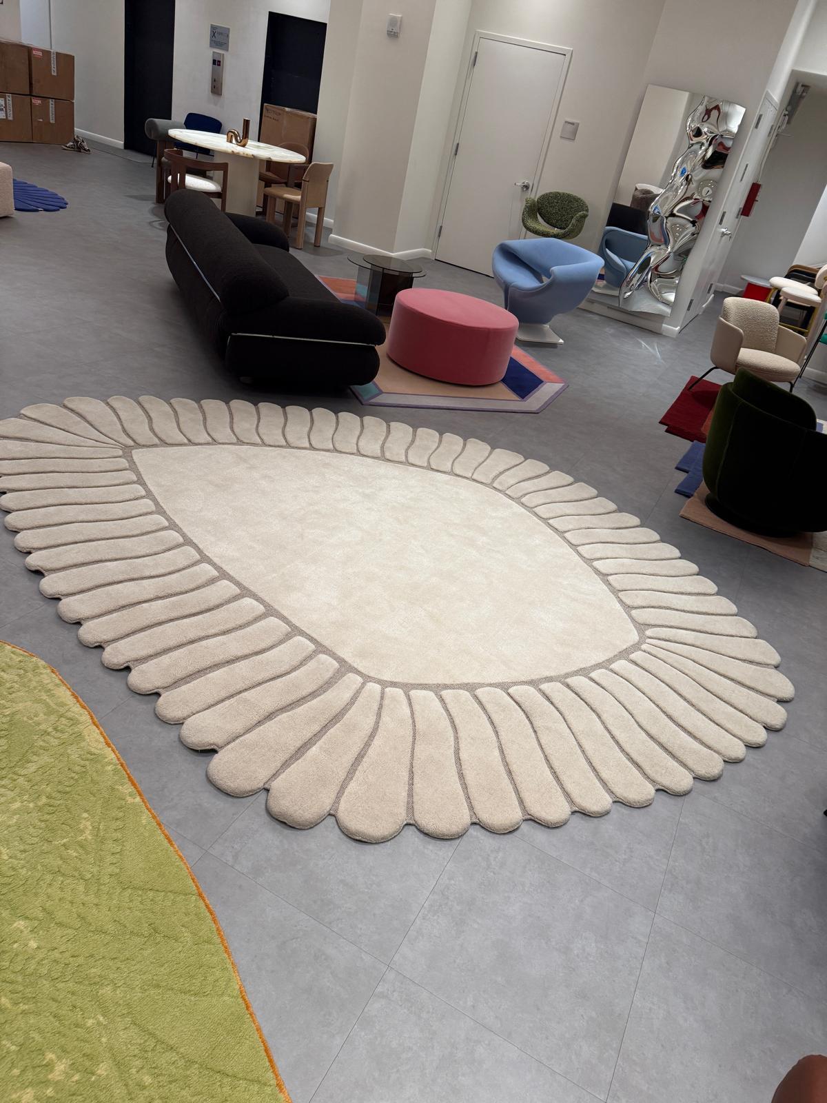 Wool cc-tapis M'ama non m’ama large Rug made by hand  by Patricia Urquiola For Sale