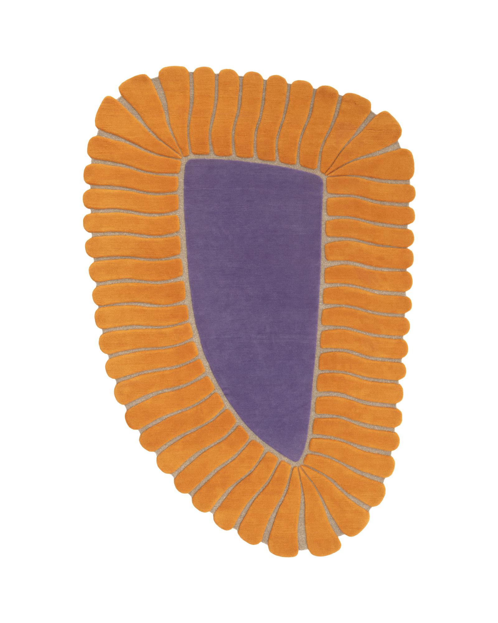 cc-tapis M'AMA NON M'AMA Medium handgefertigter Teppich von Patricia Urquiola (Handgeknüpft) im Angebot