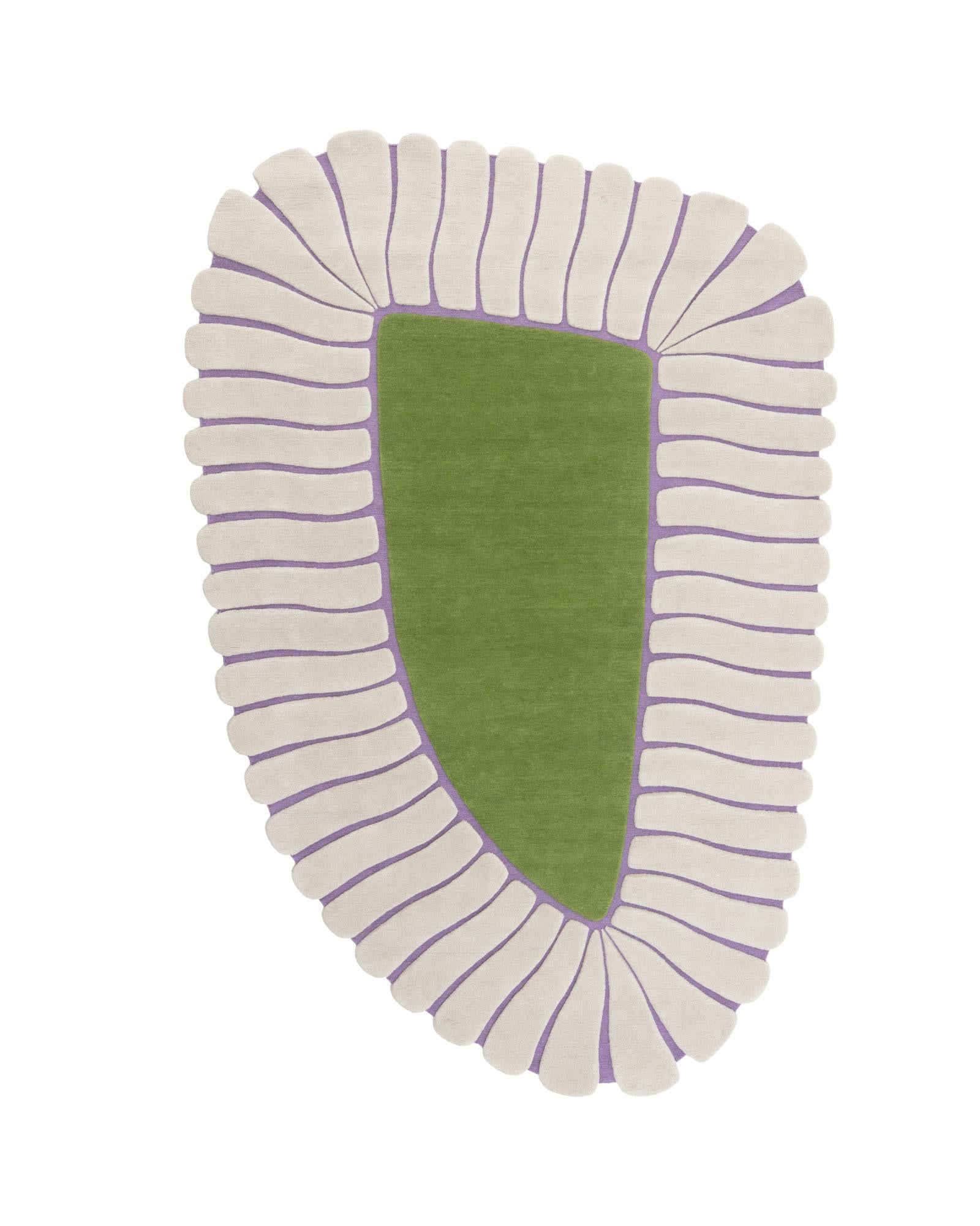 cc-tapis M'AMA NON M'AMA Tapis moyen fait main en orange par Patricia Urquiola Neuf - En vente à Brooklyn, NY