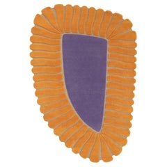 cc-tapis M'AMA NON M'AMA Medium è un tappeto fatto a mano di colore arancione di Patricia Urquiola.