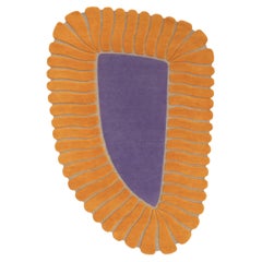 cc-tapis M'AMA NON M'AMA Medium handgefertigter Teppich in Orange von Patricia Urquiola