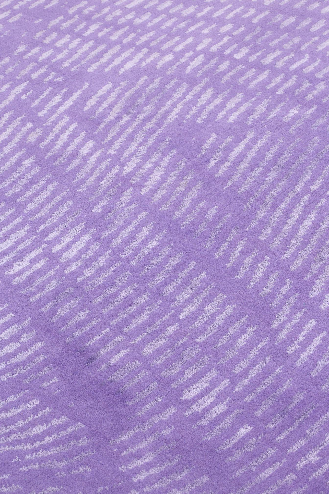 cc-tapis Tappeto Moire' Collection Splash Cream by Objects for Common Interest in vendita 5