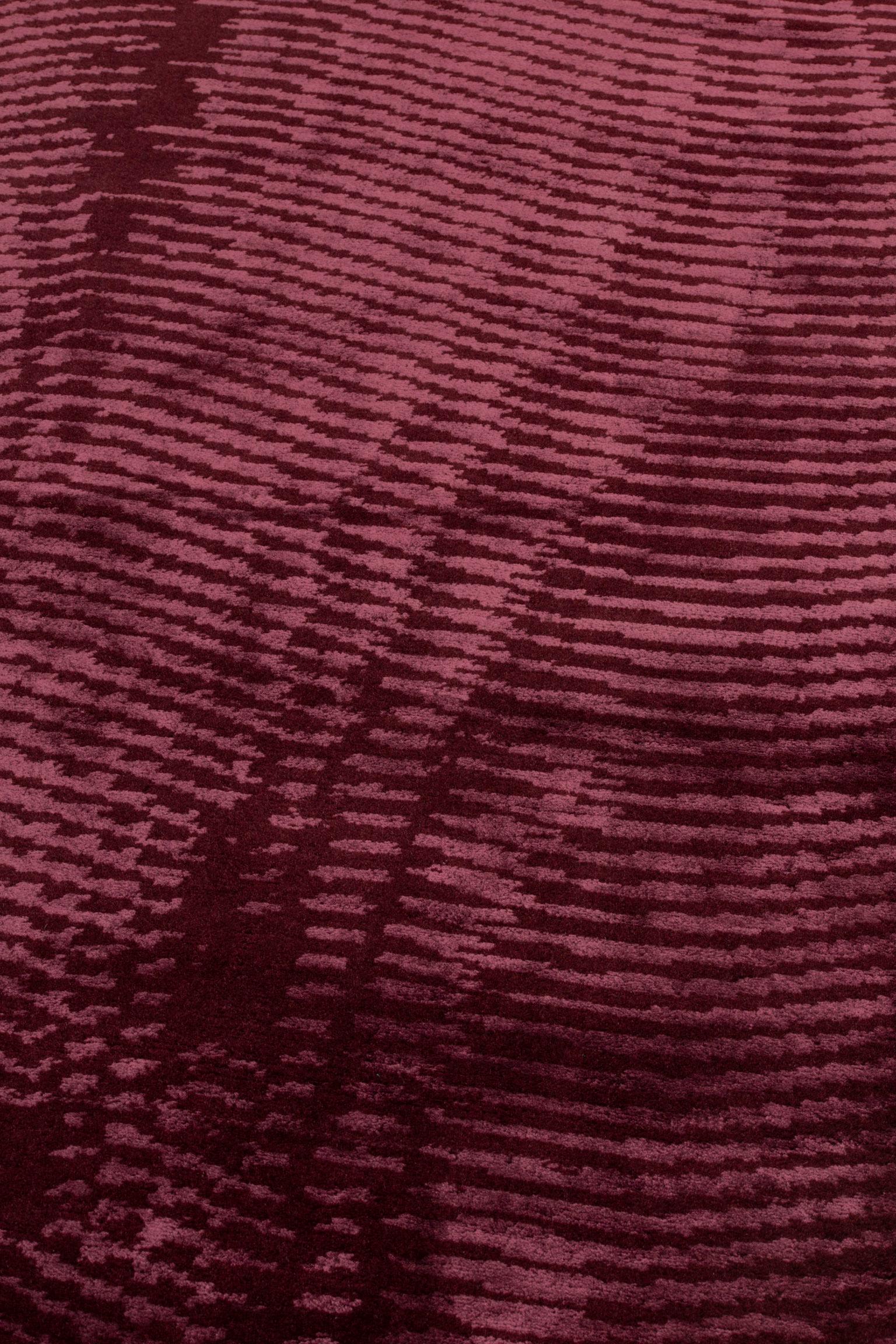 XXI secolo e contemporaneo cc-tapis Tappeto Moire' Collection Splash Cream by Objects for Common Interest in vendita