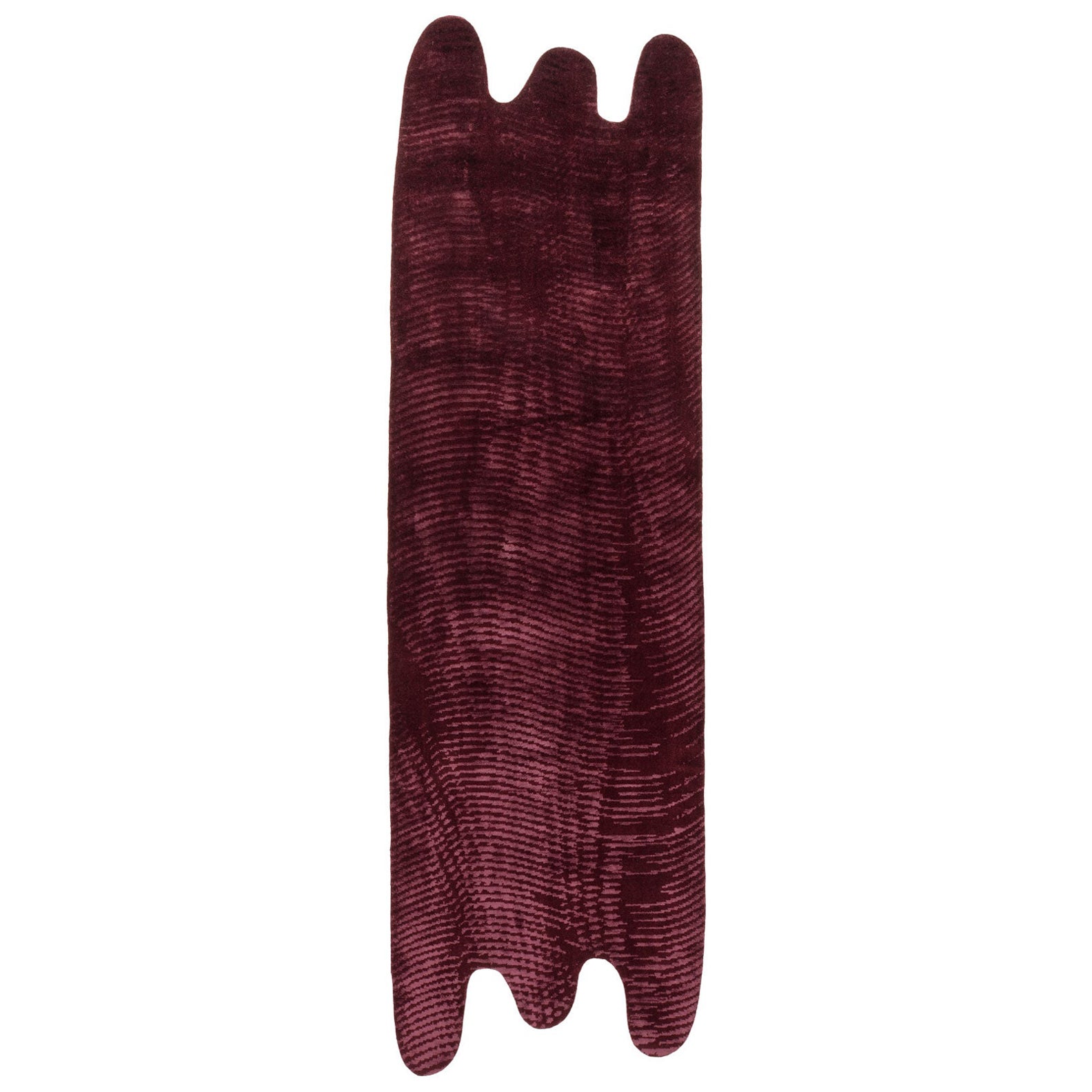 XXI secolo e contemporaneo cc-tapis Tappeto Moire' Collection Splash Lilac by Objects for Common Interest in vendita
