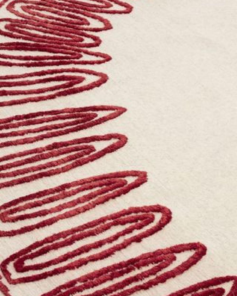Modern cc-tapis NAÏF CROWN handmade rug in himalayan wool by David/Nicolas - IN STOCK For Sale