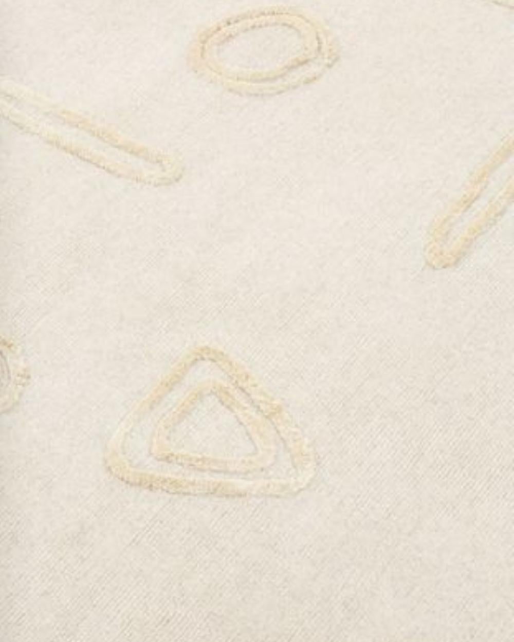 Laine cc-tapis NAÏF GEOMETRIES tapis fait main en laine par David/Nicolas - EN STOCK en vente