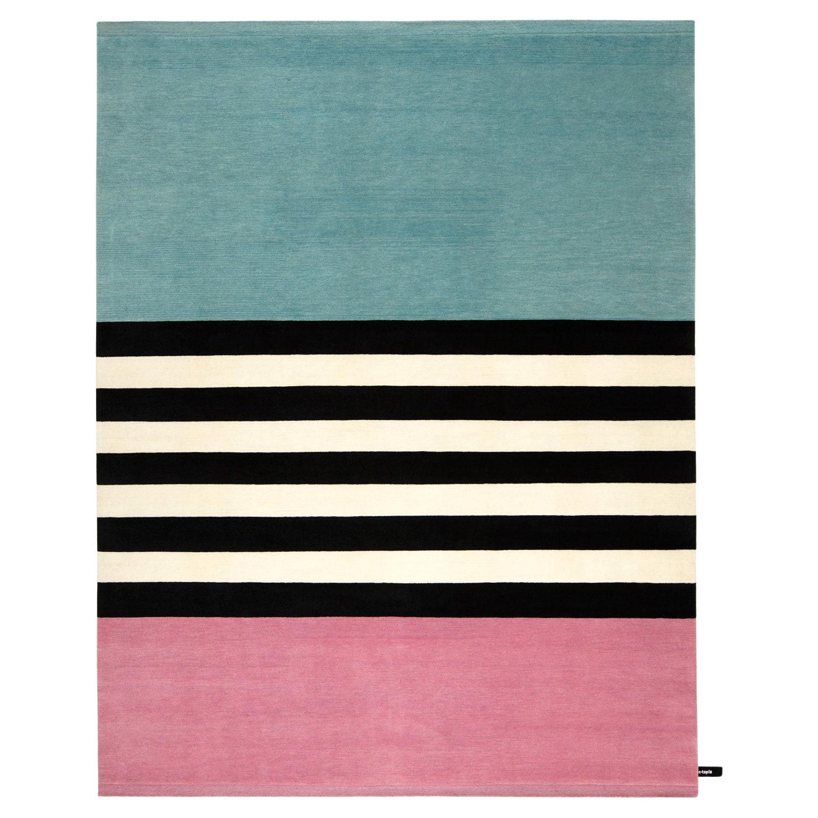 cc-tapis Noir Blanc Les Arcs Collection by Charlotte Perriand - IN STOCK