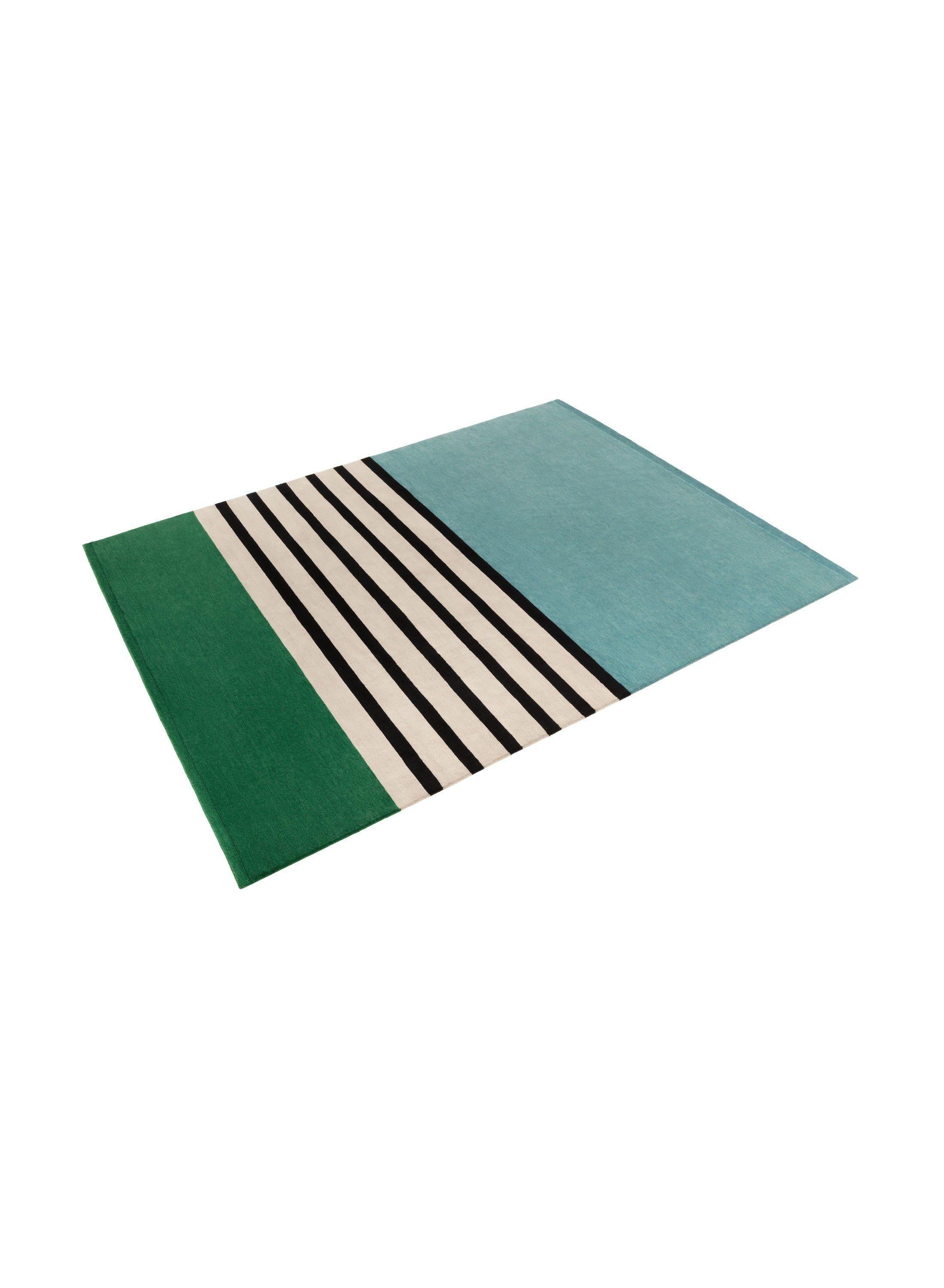 Laine cc-tapis Noir Gris Les Arcs Collection de Charlotte Perriand en vente