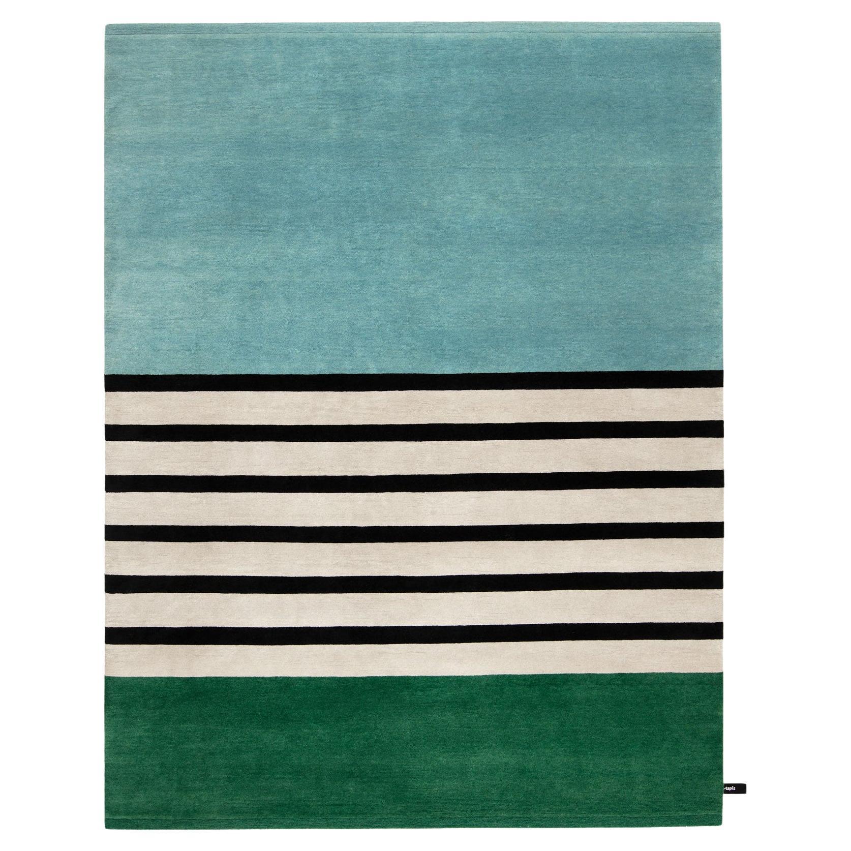 cc-tapis Noir Gris Les Arcs Collection by Charlotte Perriand