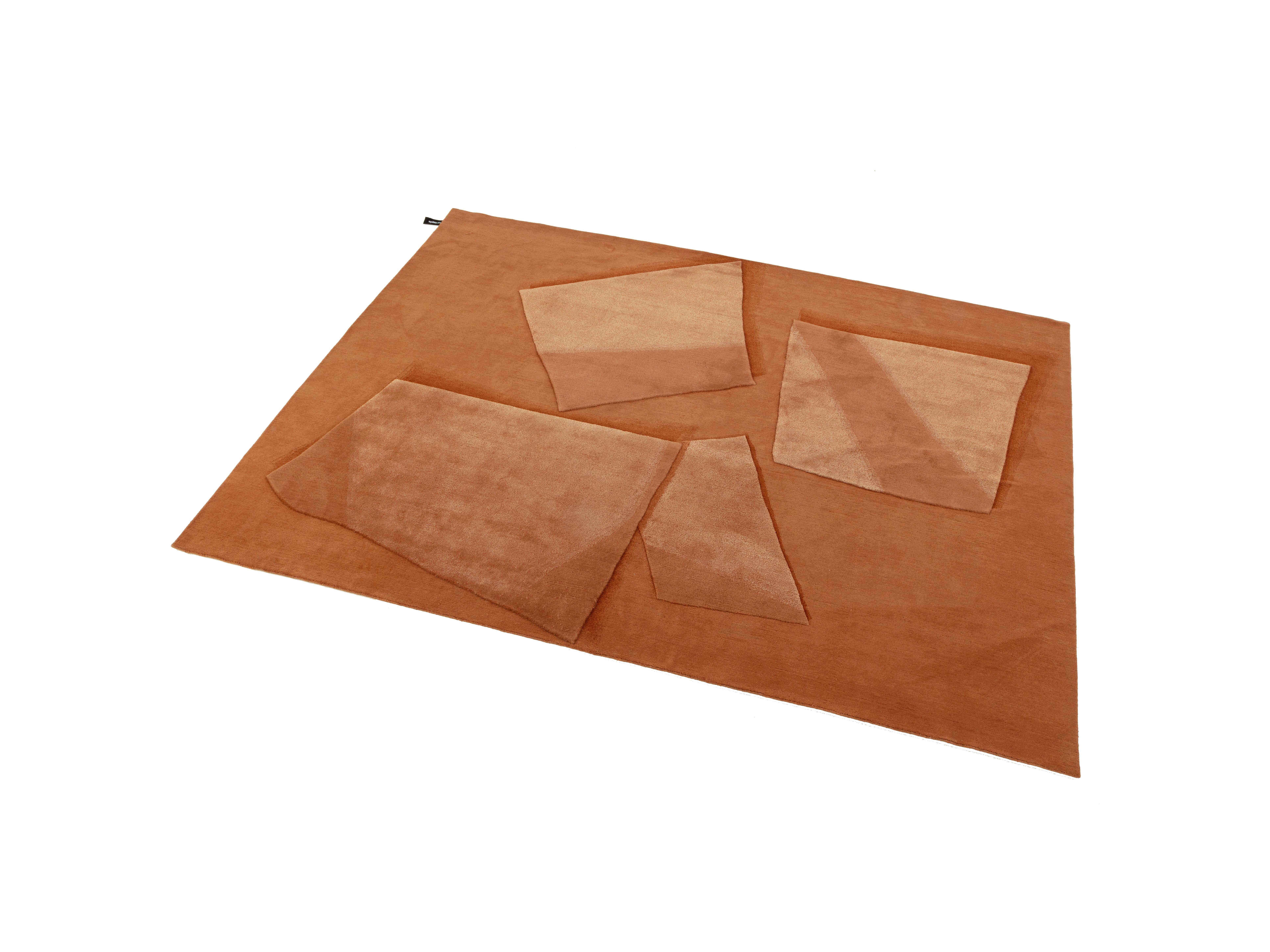 cc-tapis Ombra-Teppich aus Ziegelstein von Muller Van Severen (Nepalesisch) im Angebot