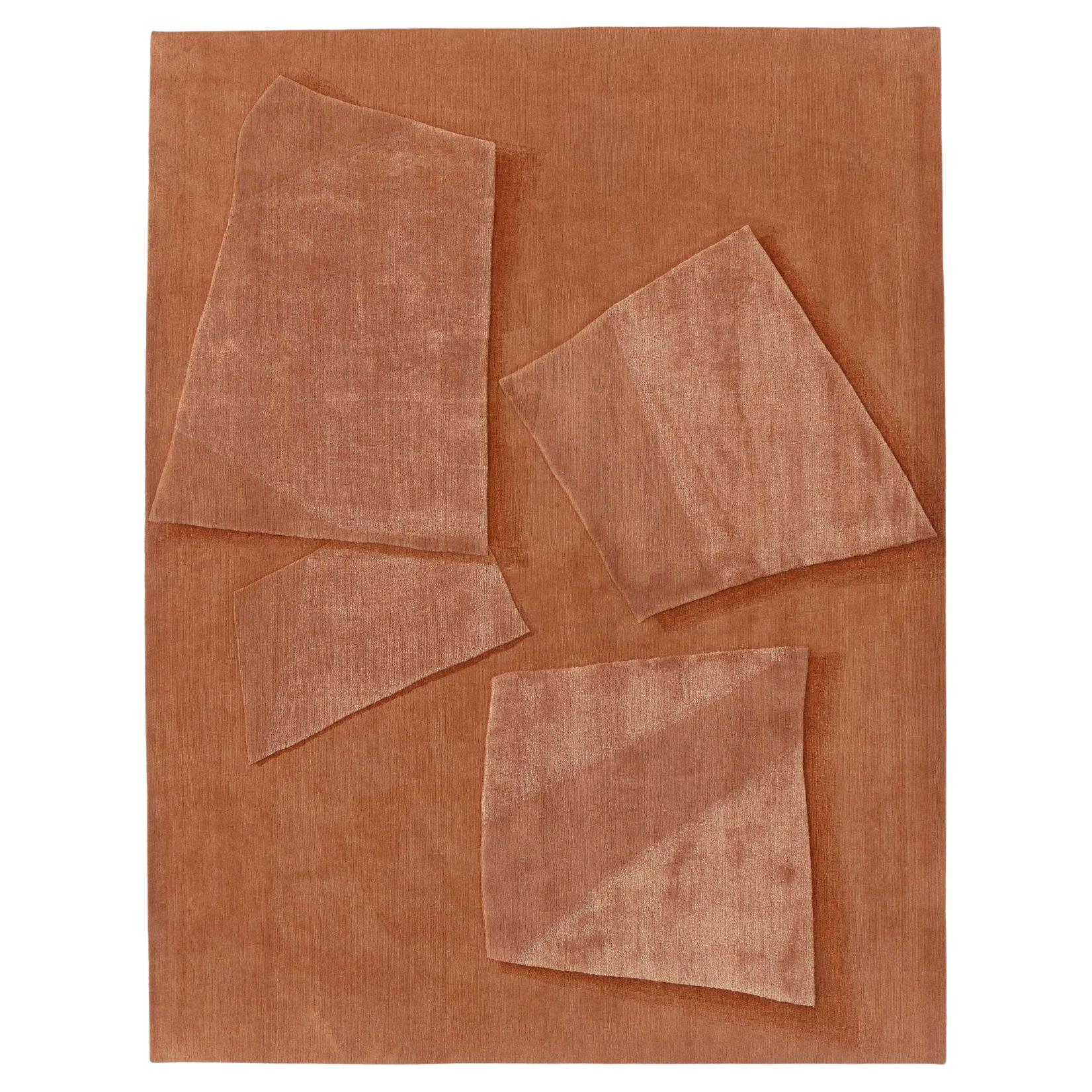 cc-tapis Ombra-Teppich aus Ziegelstein von Muller Van Severen im Angebot