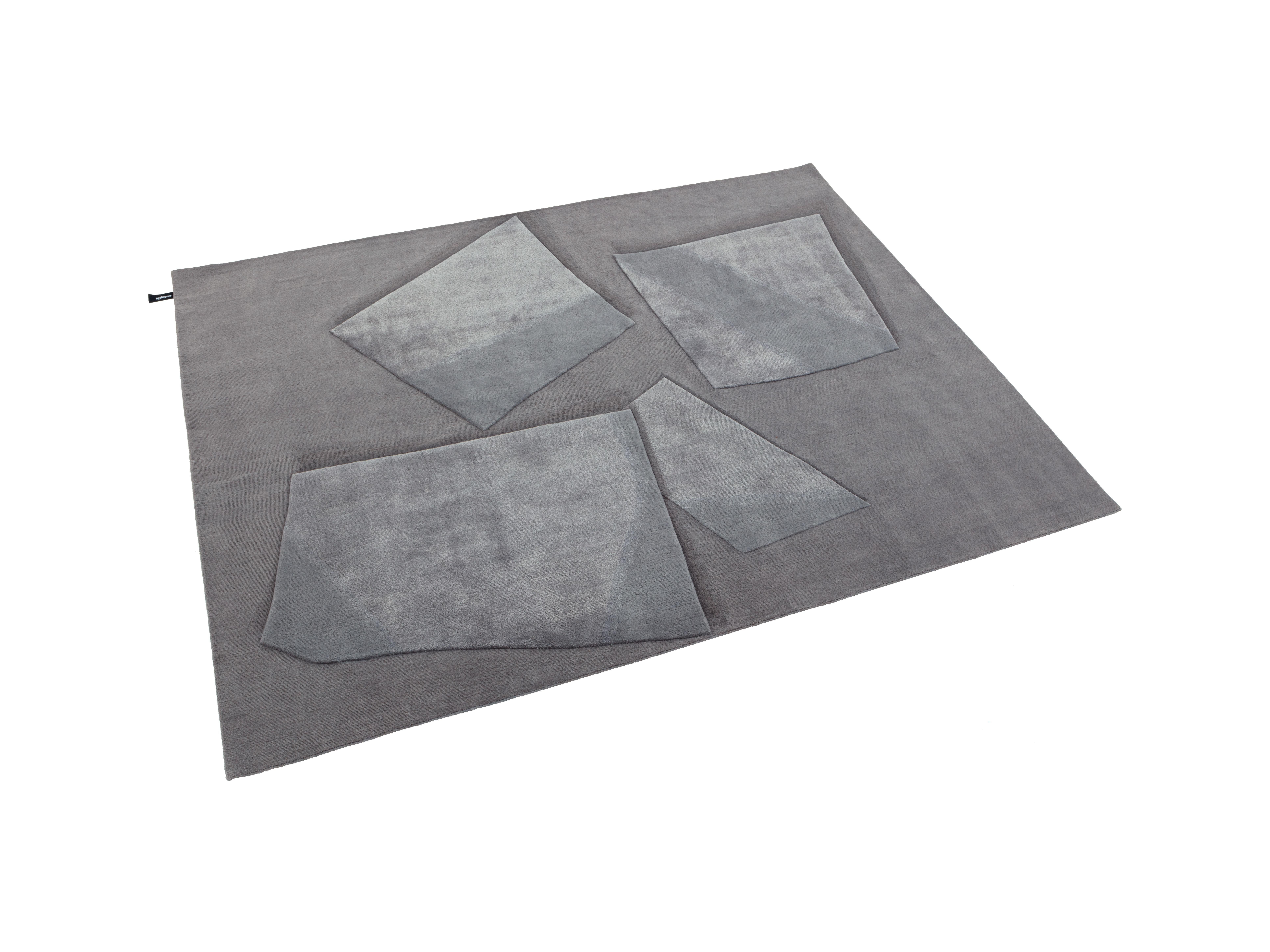 cc-tapis Ombra-Teppich in Grau von Muller Van Severen, SCHLUSSVERKAUF (Moderne) im Angebot