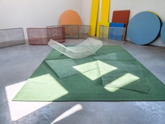 cc-tapis Ombra Rug in Green by Muller Van Severen