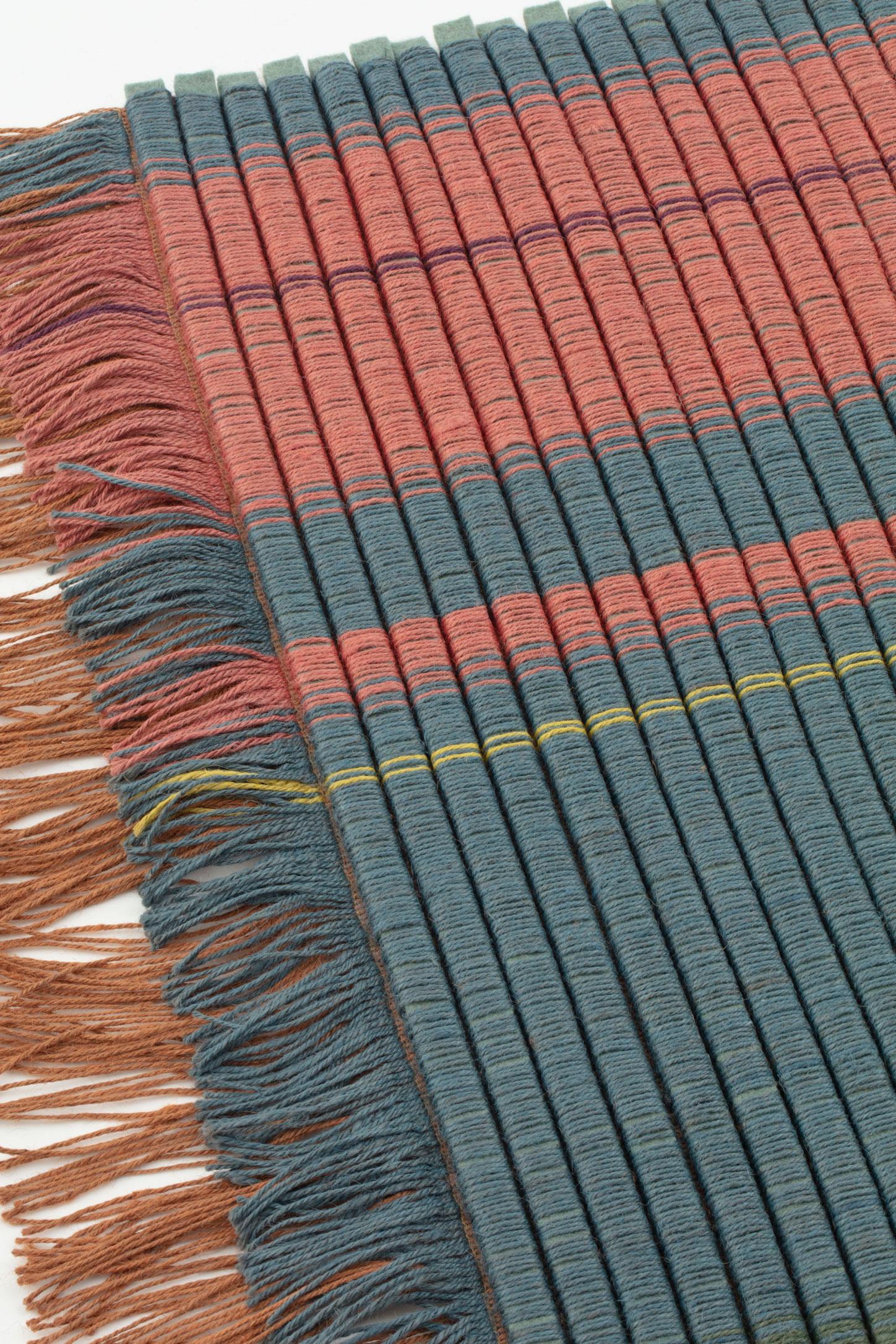 Wool cc-tapis OMOTE AKI handmade rug by Mae Engelgeer For Sale