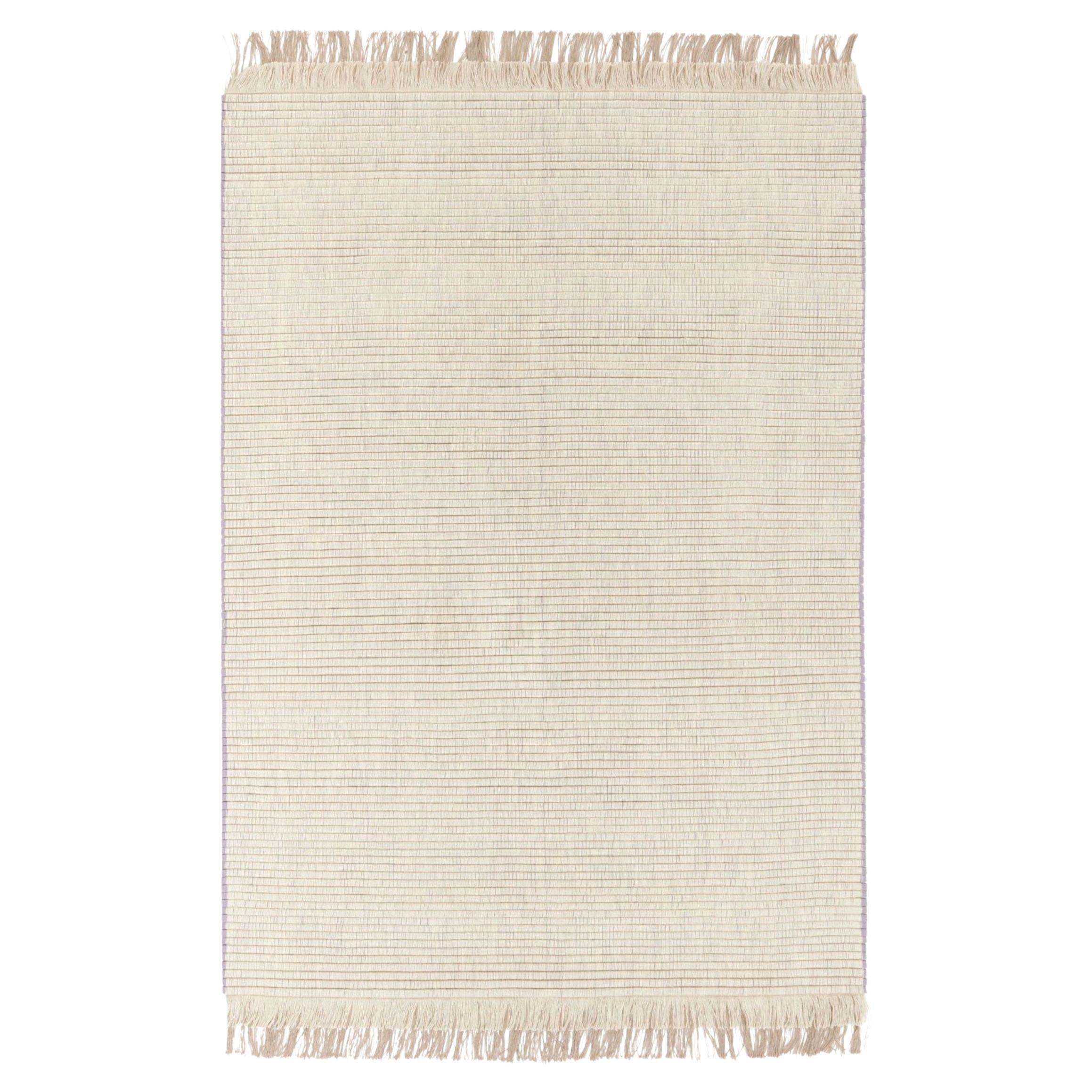 cc-tapis OMOTE FUYU handmade rug in Jute and Wool by Mae Engelgeer