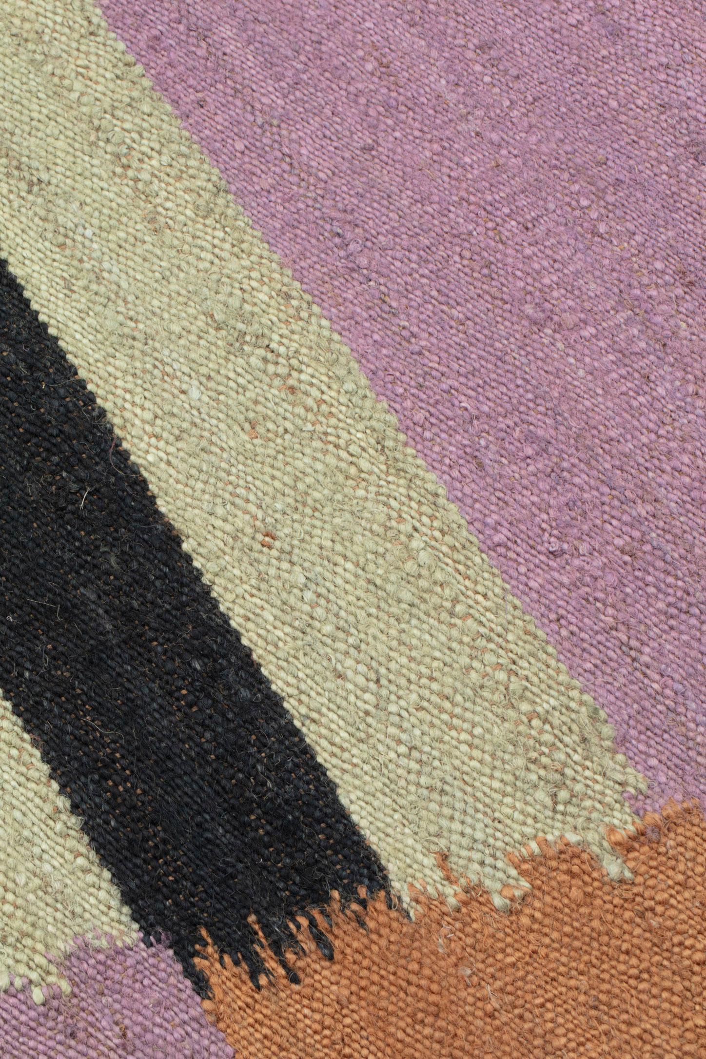 cc-tapis ONDA ONDA AGUA è un tappeto fatto a mano da Charles Charles. In condizioni Nuovo in vendita a Brooklyn, NY