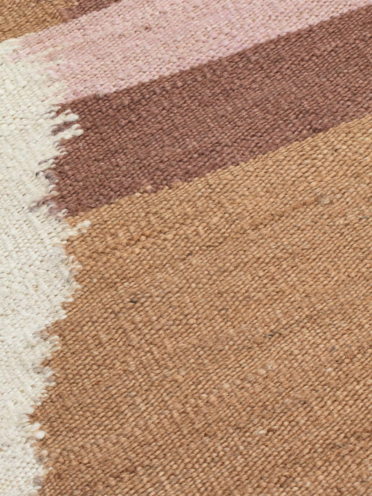 Tessuto a mano cc-tapis ONDA ONDA AREIA  tappeto fatto a mano da Charles Charles Chappuis in vendita