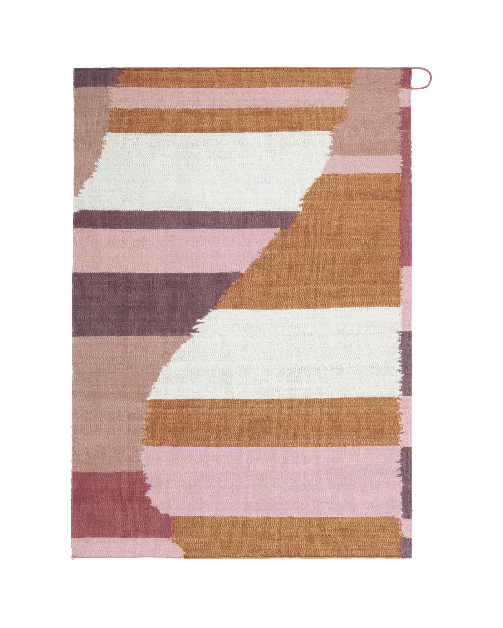 cc-tapis ONDA ONDA SIESTA  handmade rug by Charles-Antoine Chappuis For Sale 1