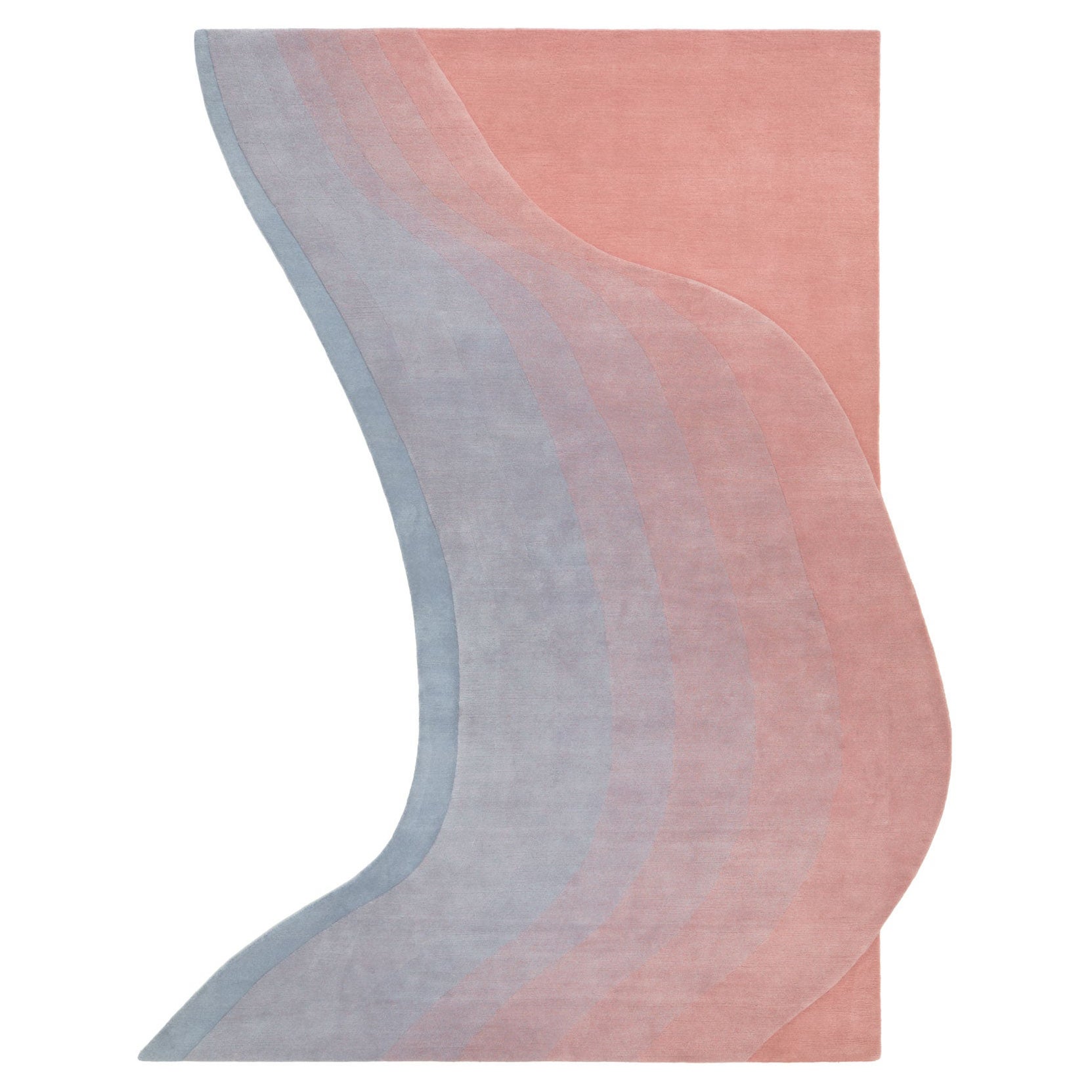 cc-tapis Tappeto Overflow Rosa Viola di Germani Ermičs
