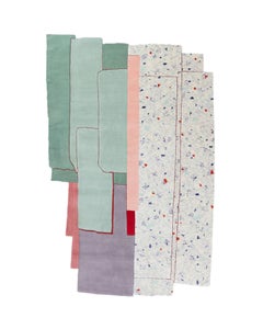 cc-tapis Patcha Standard Rug in Mint Multicolor by Patricia Urquiola - IN STOCK