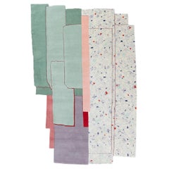cc-tapis Tappeto Patcha Standard in Mint Multicolor di Patricia Urquiola - IN STOCK