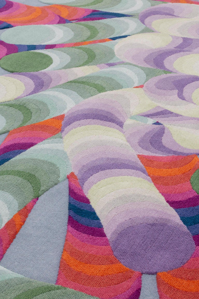 cc-tapis Pipeline Freeform Rug by Patricia Urquiola For Sale at 1stDibs