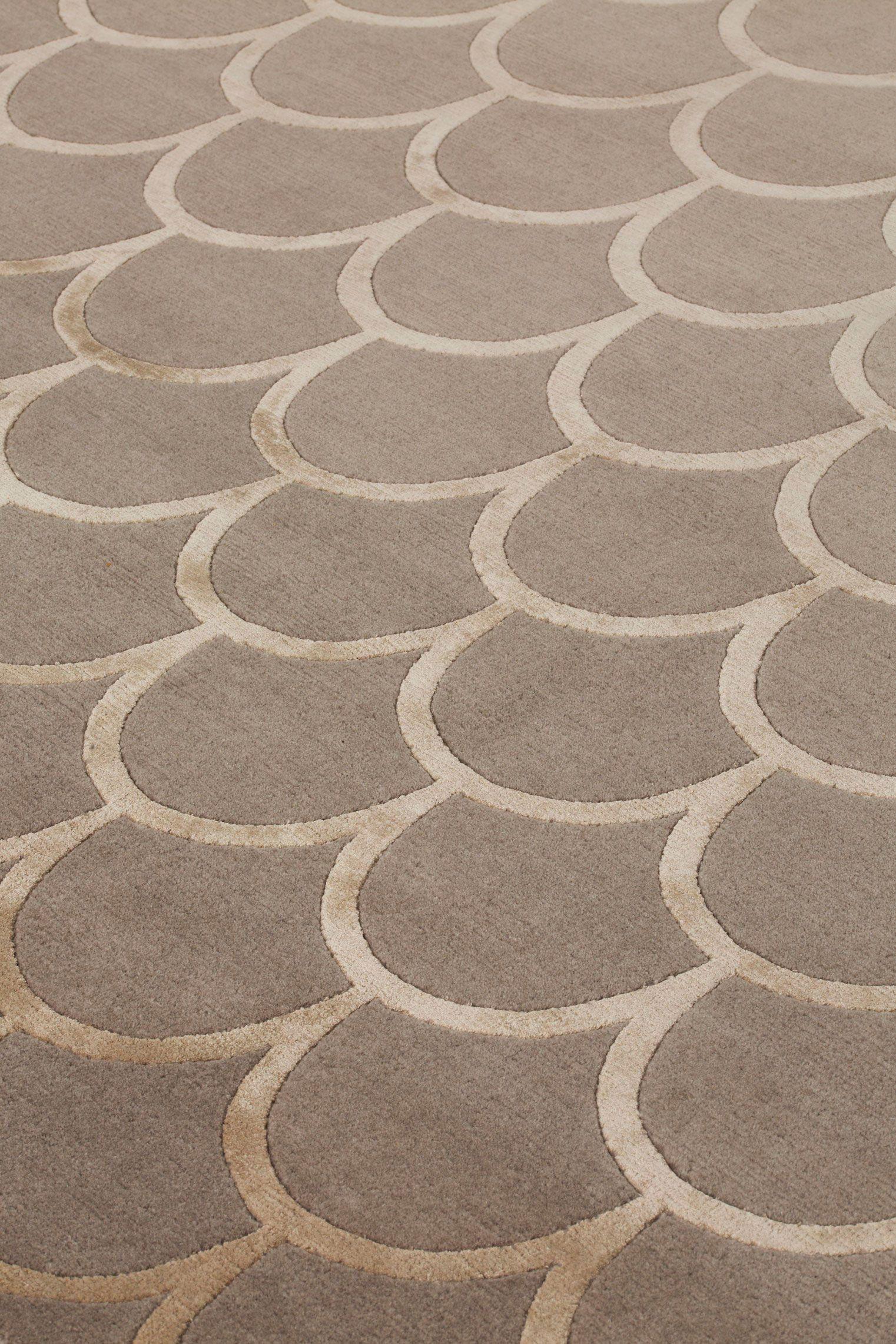 Moderno Tappeto cc-tapis Pure Ecailles Degradé 2.0 di cc-tapis Design Lab in vendita